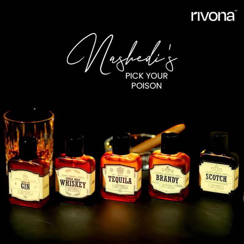 Rivona Naturals Brandy Eau De Parfum For Long Lasting Everyday Fragrance