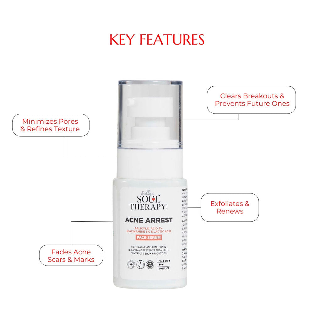 Sally's Soul Therapy Acne Arrest Face Serum