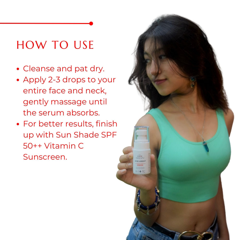 Sally's Soul Therapy Acne Arrest Face Serum