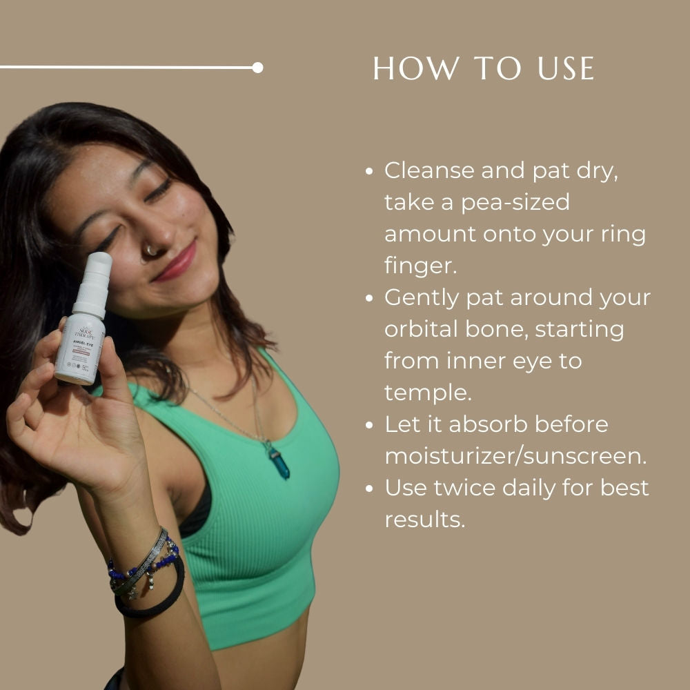 Sally's Soul Therapy Under Eye Serum With Coffee Extract, Vitamin A & C