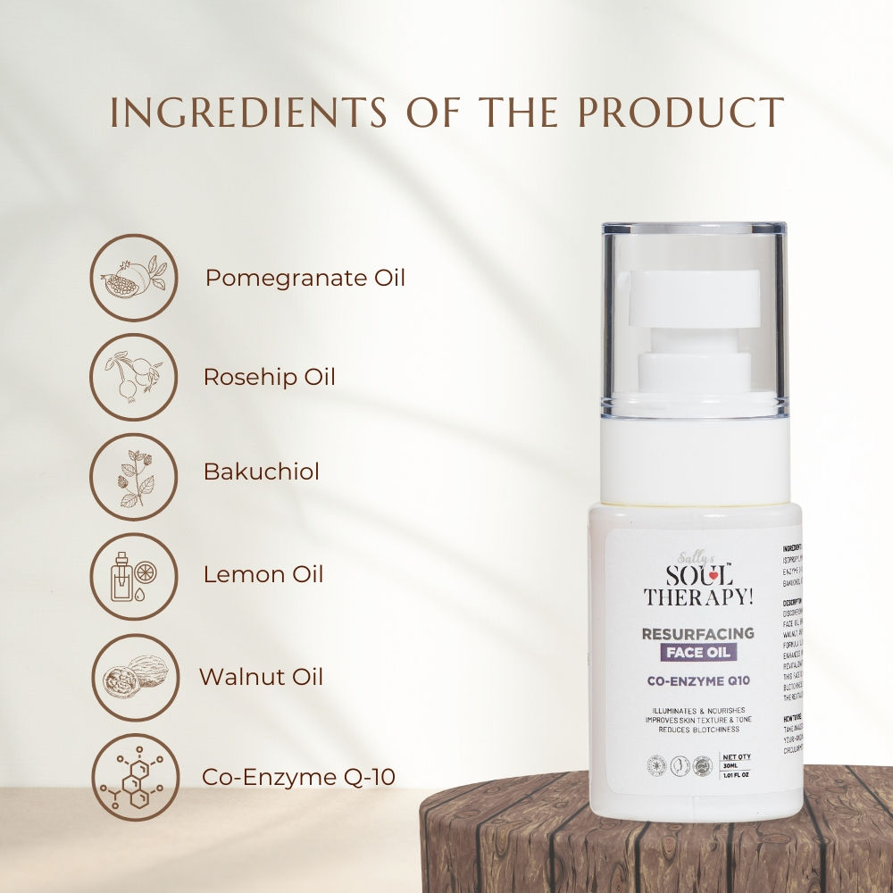 Sally's Soul Therapy Resurfacing Face Oil