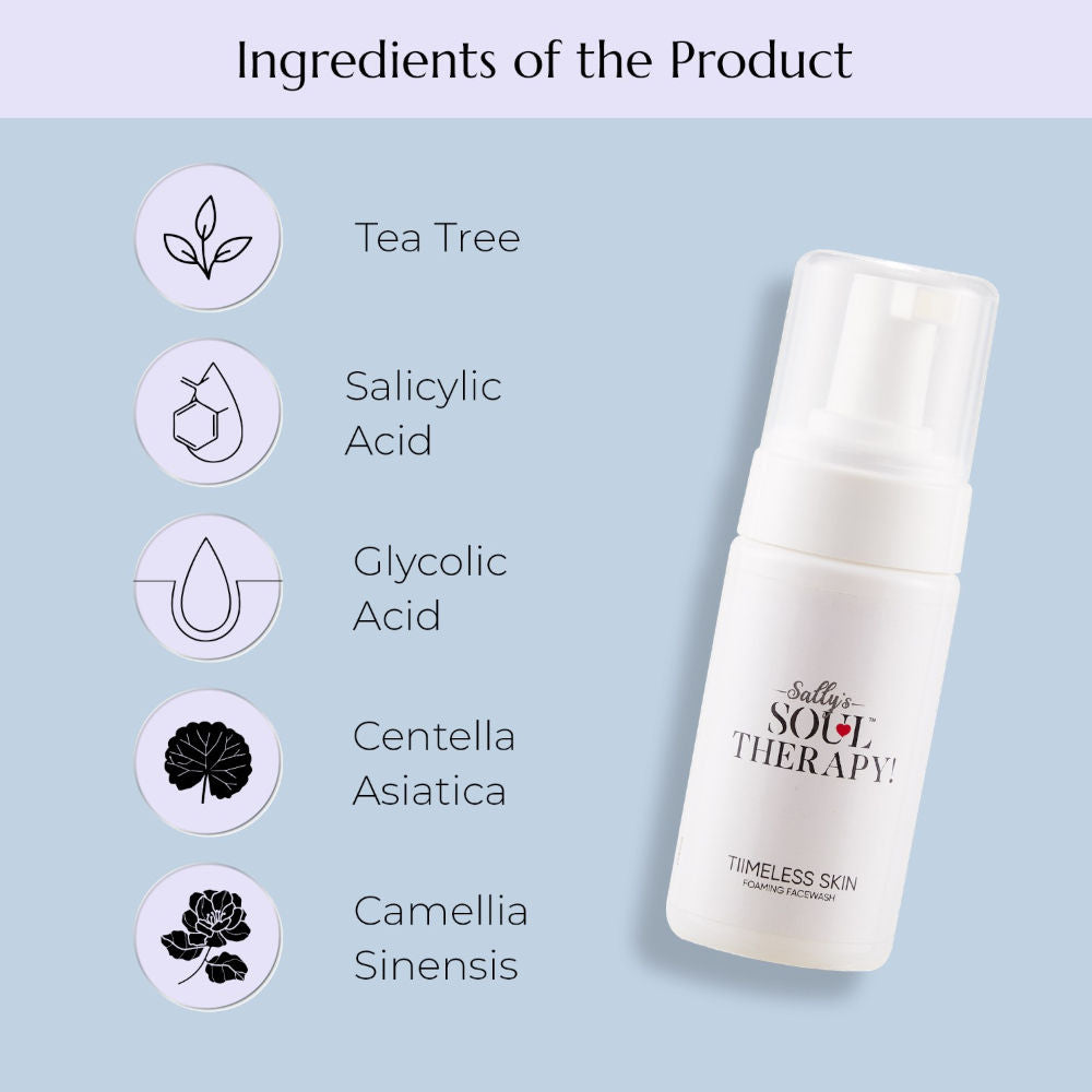 Sally's Soul Therapy Timeless Skin Foaming Face Wash