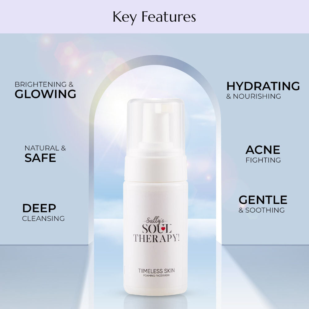 Sally's Soul Therapy Timeless Skin Foaming Face Wash
