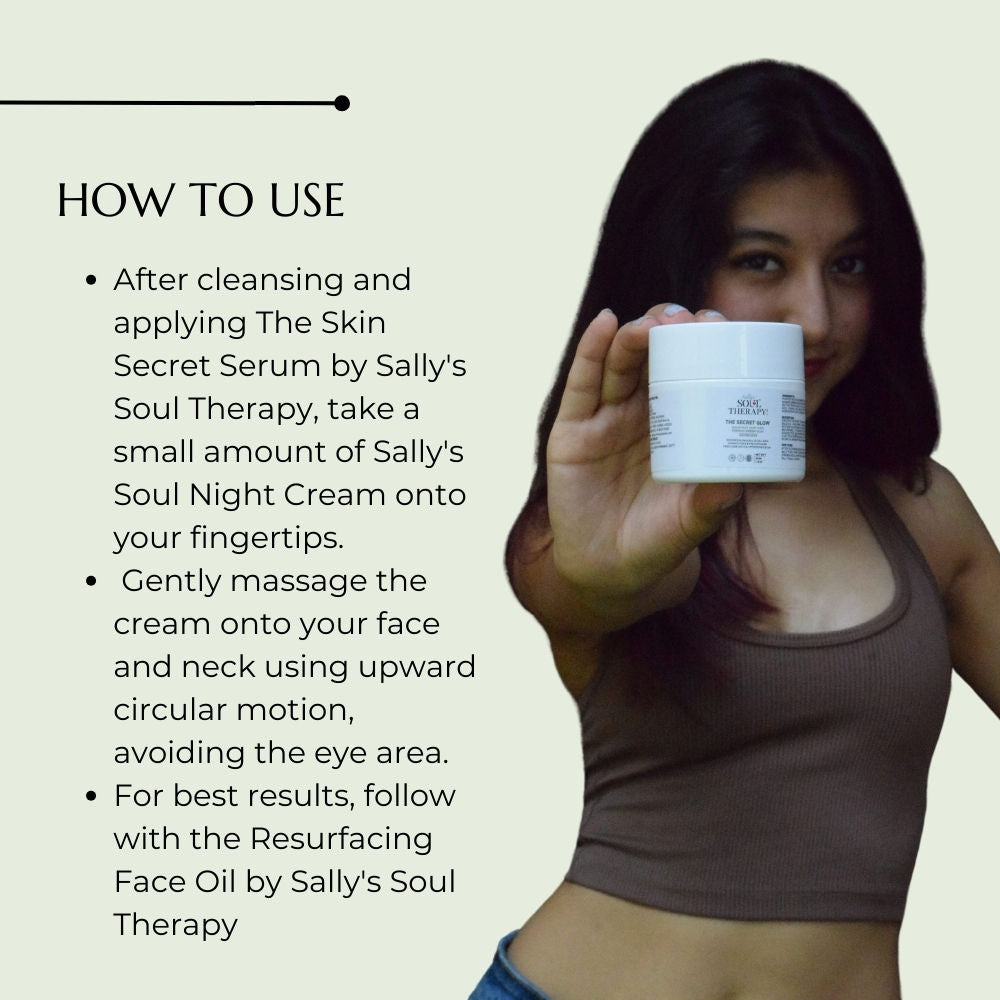 Sally's Soul Therapy The Secret Glow Night Cream
