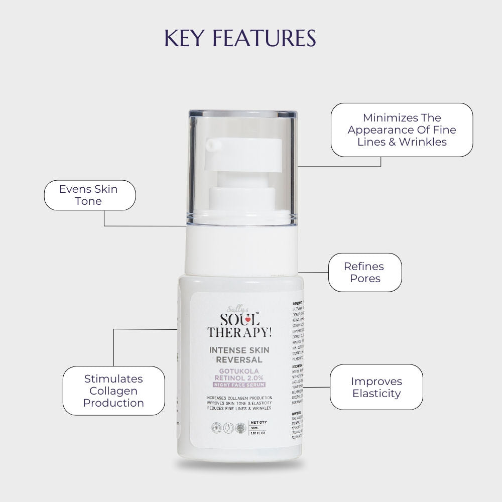 Sally's Soul Therapy Intense Skin Reversal Night Face Serum