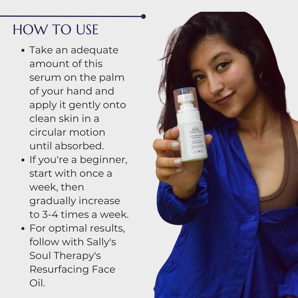 Sally's Soul Therapy Intense Skin Reversal Night Face Serum