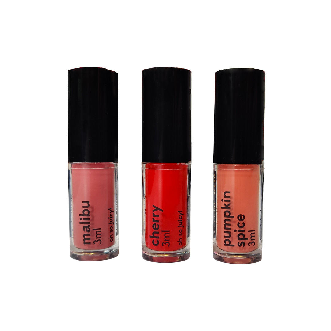 Ruby's Organics Lip Oil Gloss Minis Set
