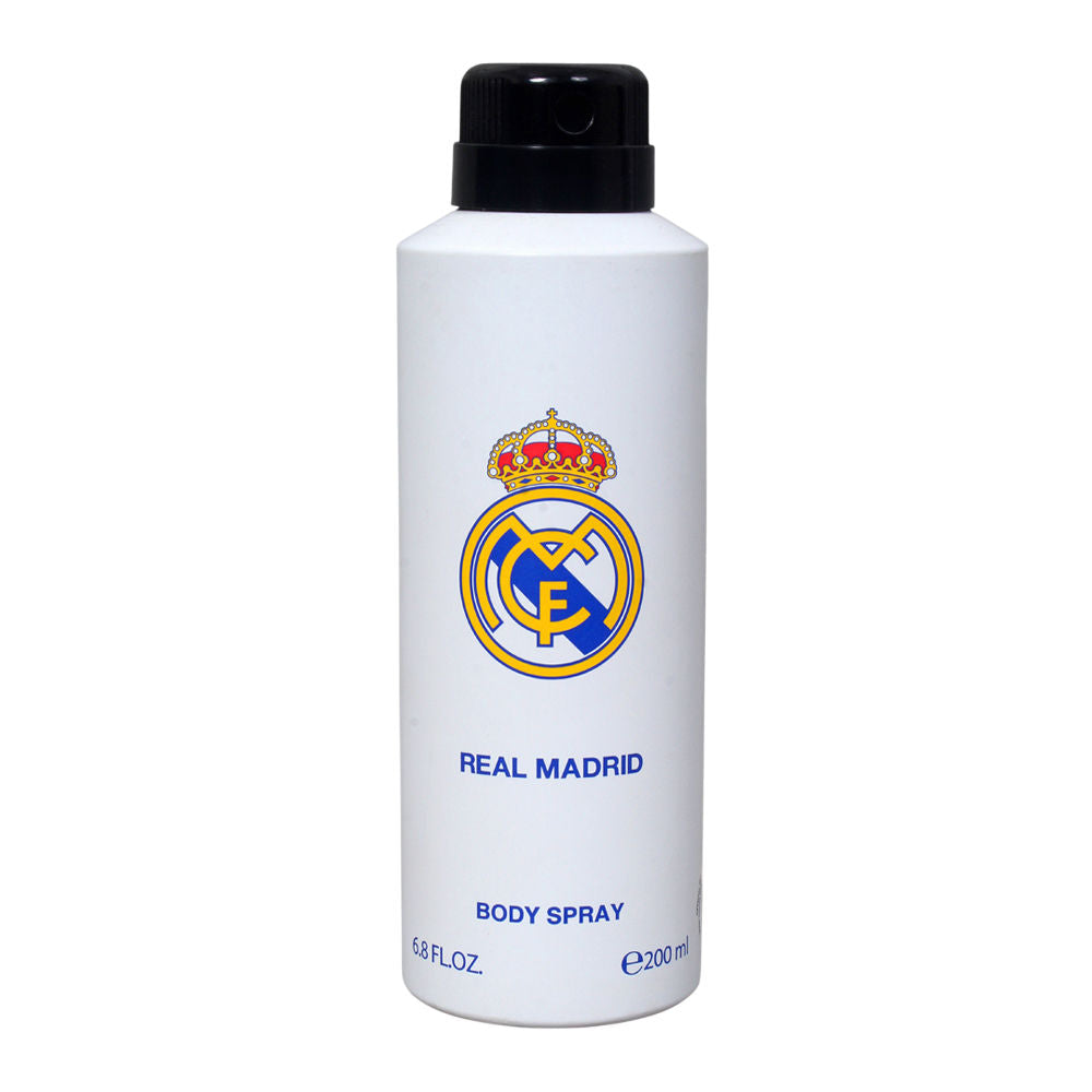 Real Madrid Body Spray - White
