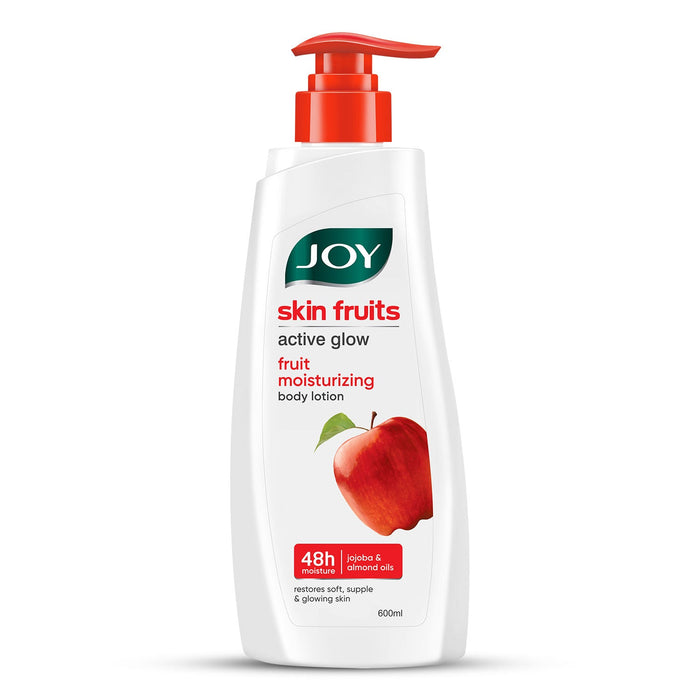 Joy Skin Fruits Apple Body Lotion - Lightweight, Non-Sticky & Deep Hydration