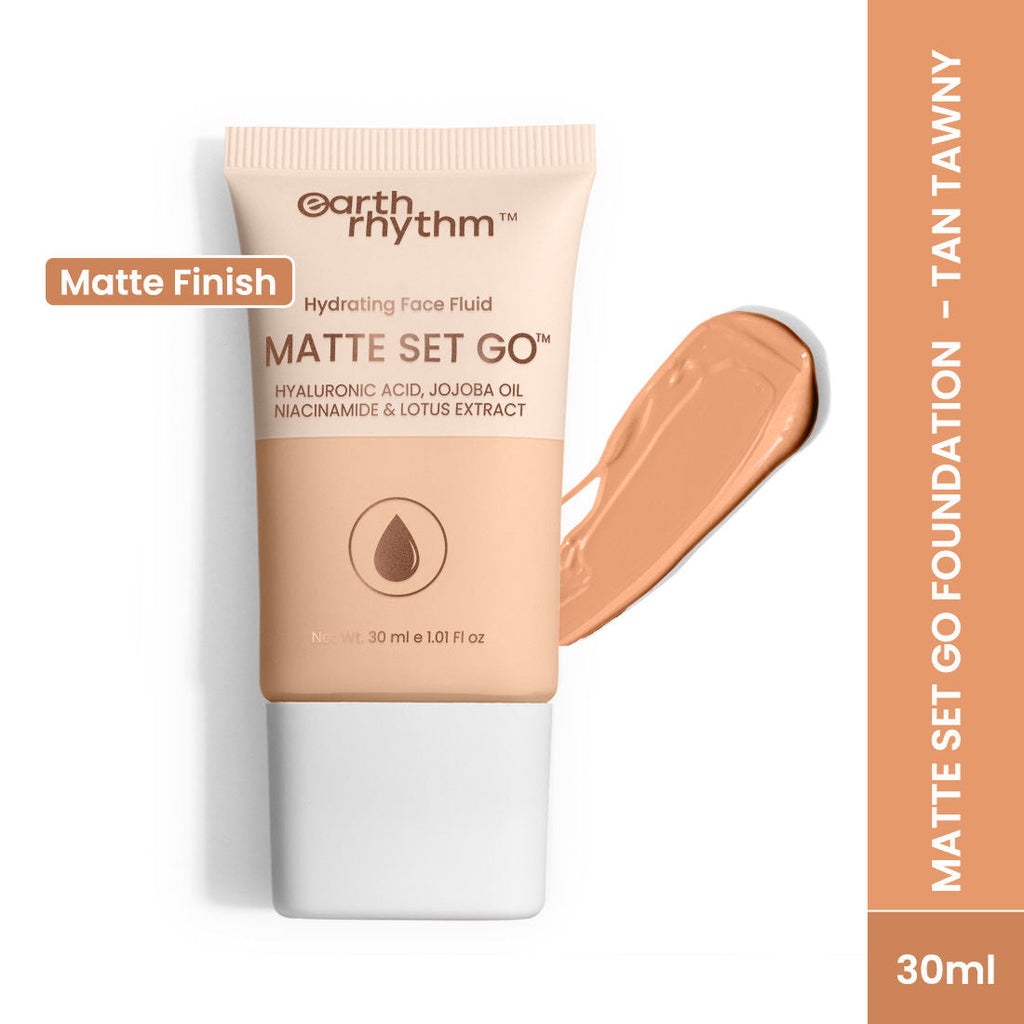 Earth Rhythm Hydrating Matte Set Go Face Fluid Foundation SPF 30 & PA++++