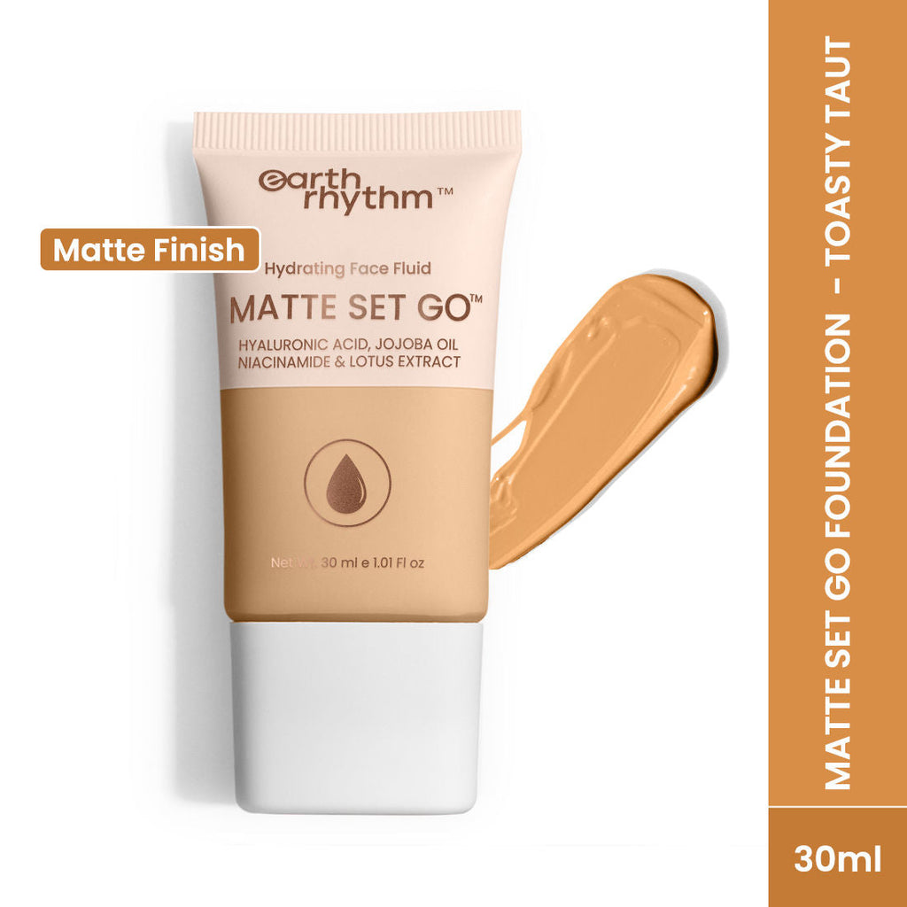 Earth Rhythm Hydrating Matte Set Go Face Fluid Foundation SPF 30 & PA++++