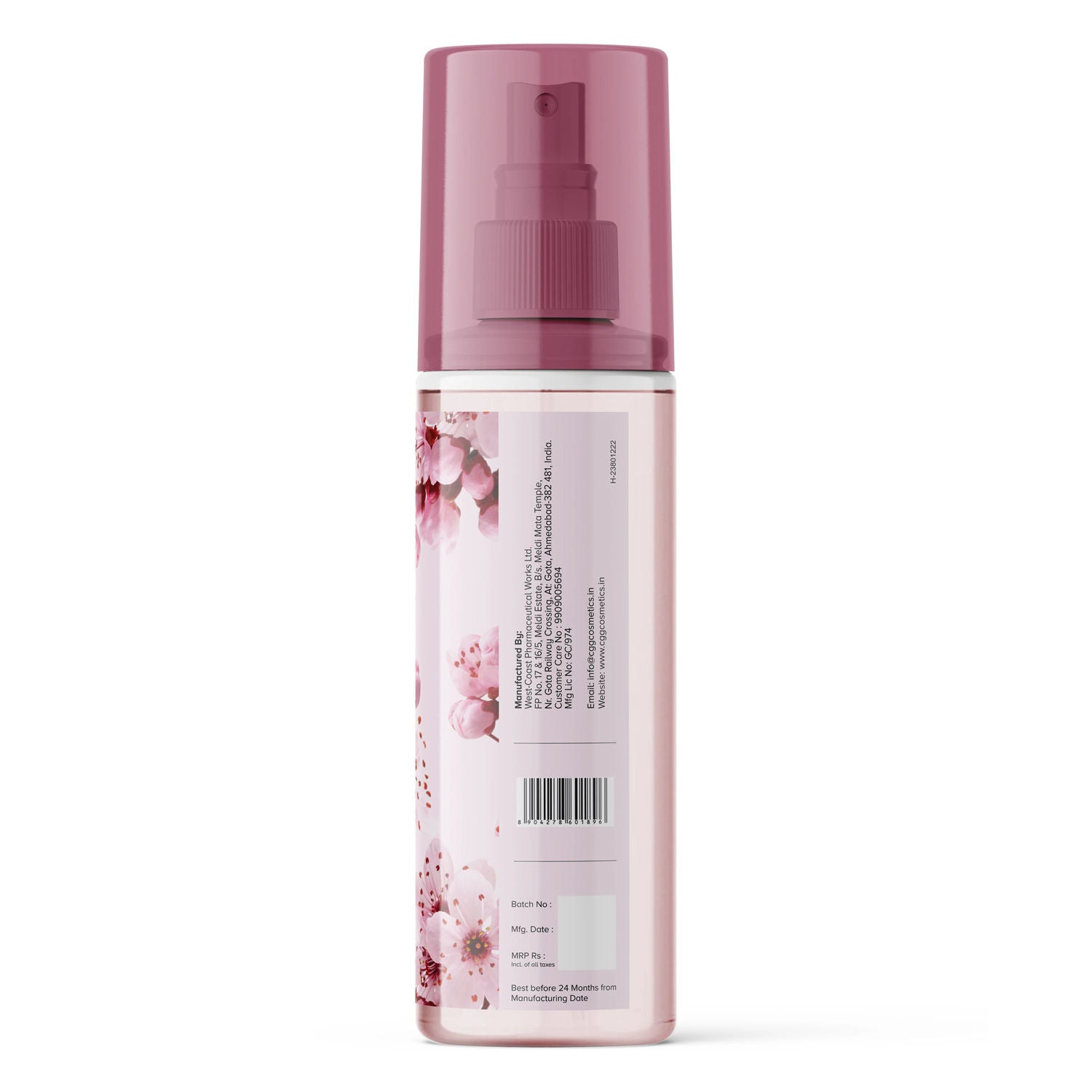 CGG Cosmetics Japanese Cherry Blossom Body Mist - For Men & Women