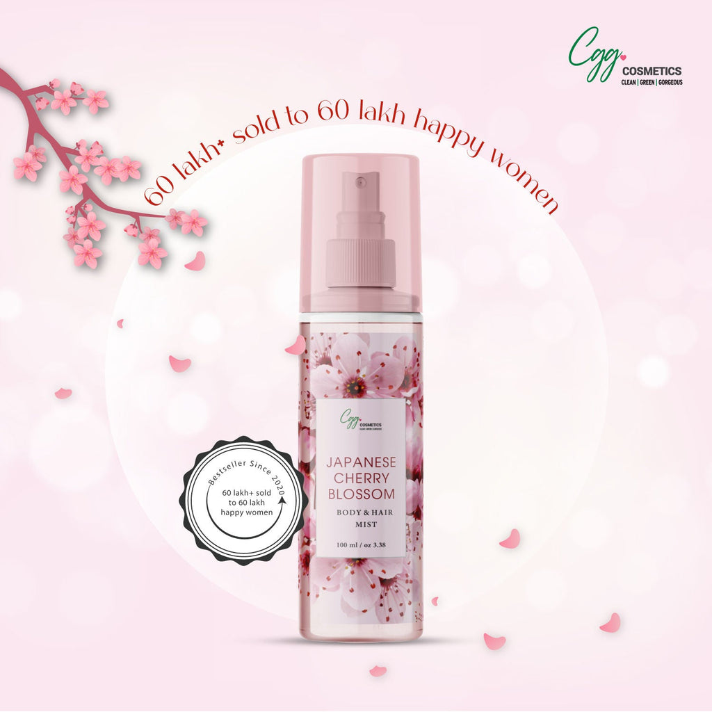 CGG Cosmetics Japanese Cherry Blossom Body Mist - For Men & Women