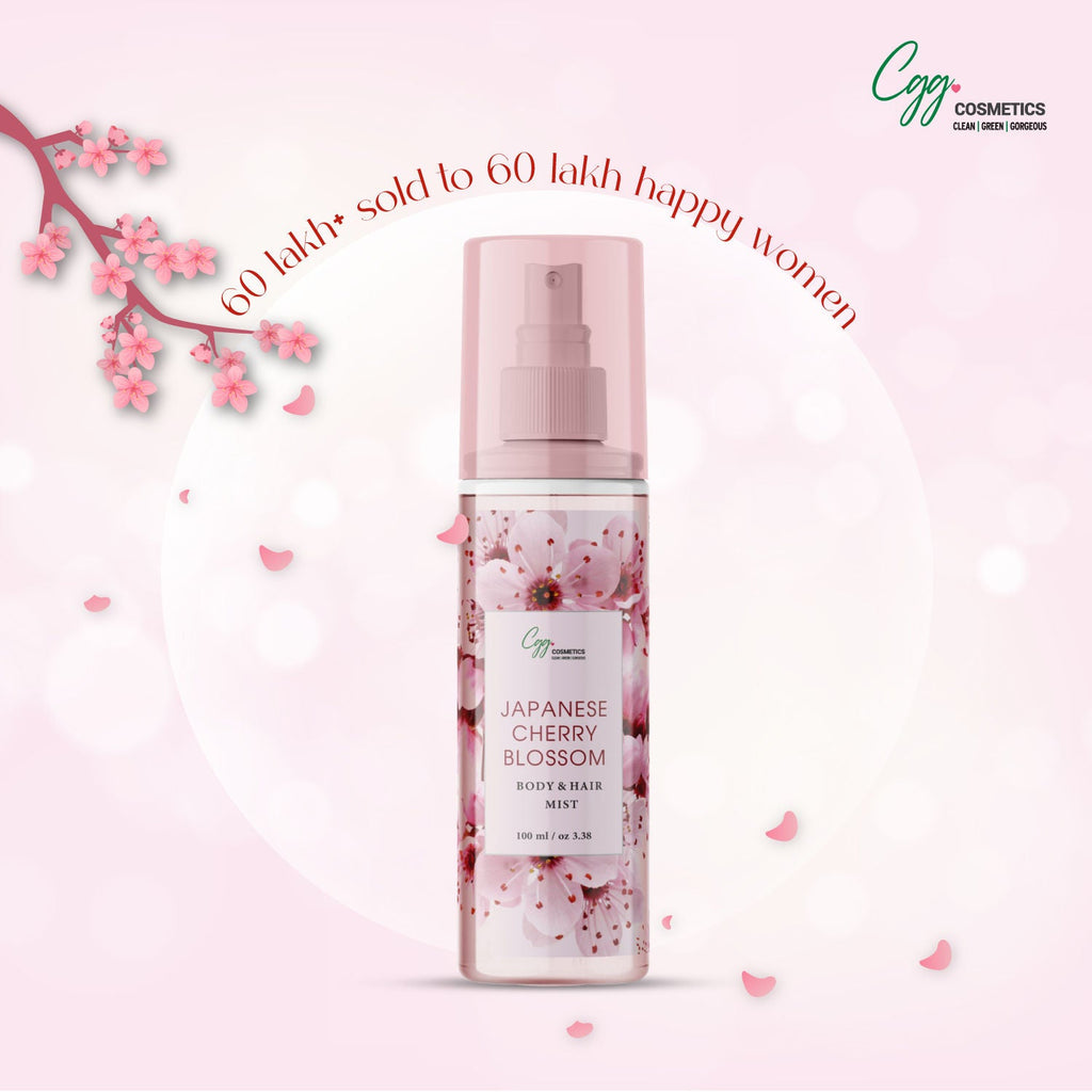 CGG Cosmetics Japanese Cherry Blossom Body Mist - For Men & Women