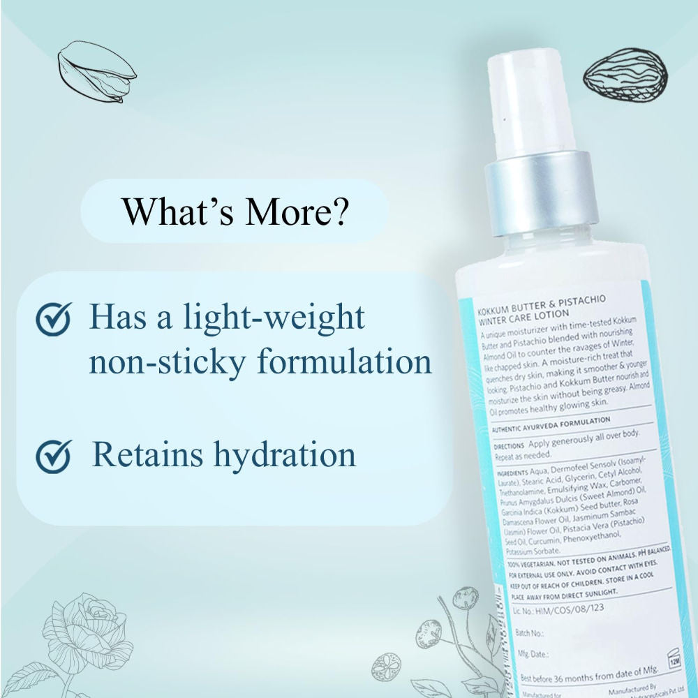 Mantra Herbal Kokkum Butter and Pistachio Winter Care Lotion