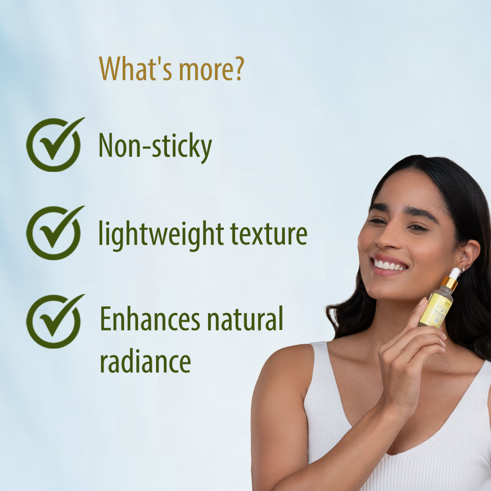 Mantra Herbal Vitamin C Serum With Hyaluronic Acid And Arbutin