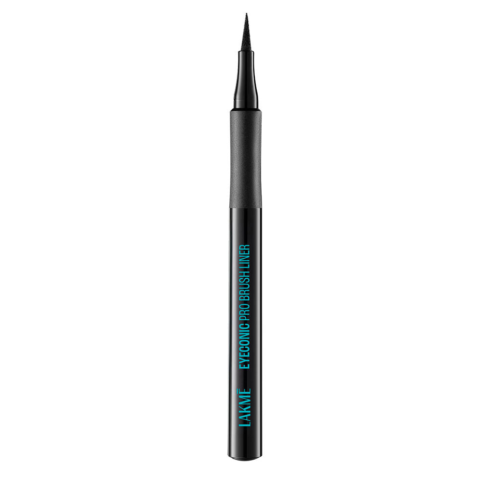 Lakme Eyeconic Pro Brush Eye Liner, Smudgeproof, Waterproof, Ultra Precise Pro Tip