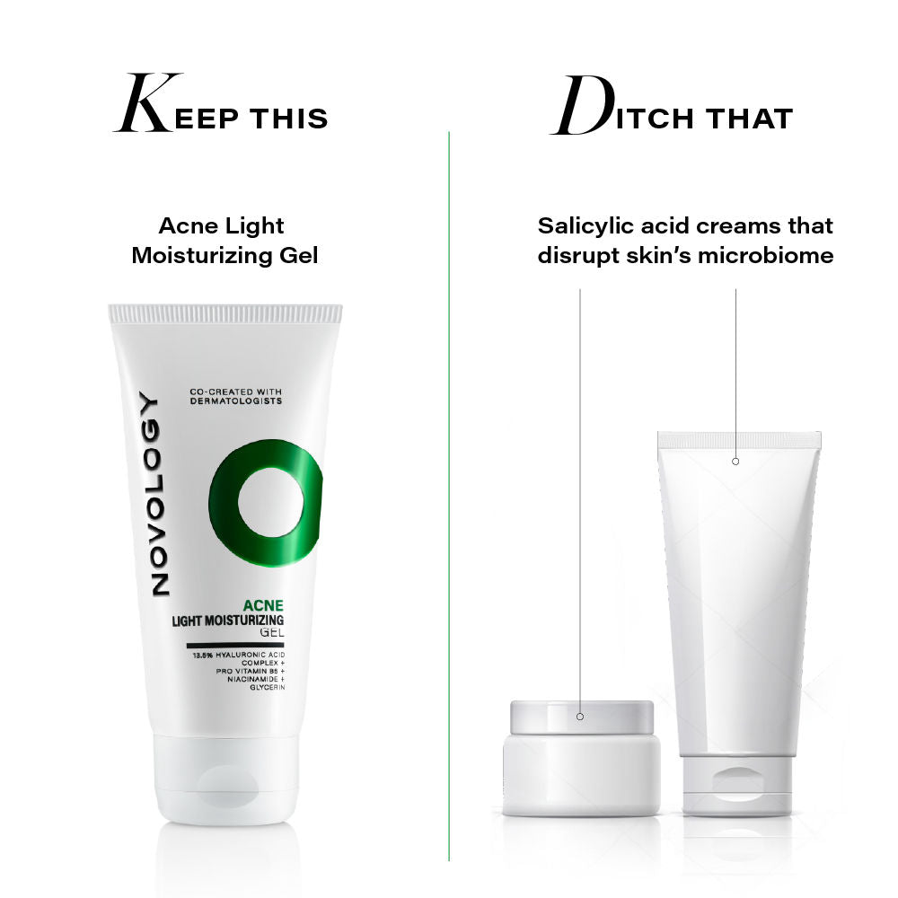 Novology Acne Light Moisturizing Gel For Oily, Acne Prone Skin, Upto 100 Hours Of Hydration
