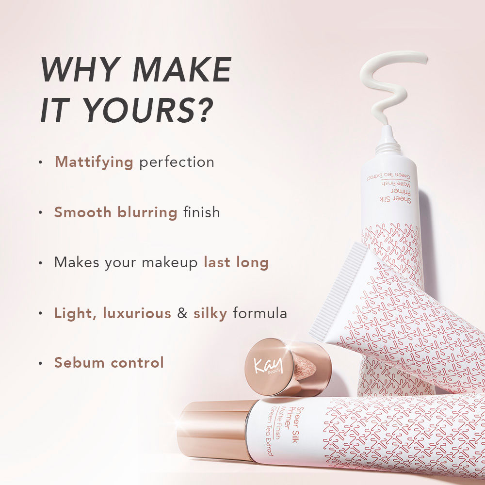 Kay Beauty Sheer Silk Primer With Green Tea Extract