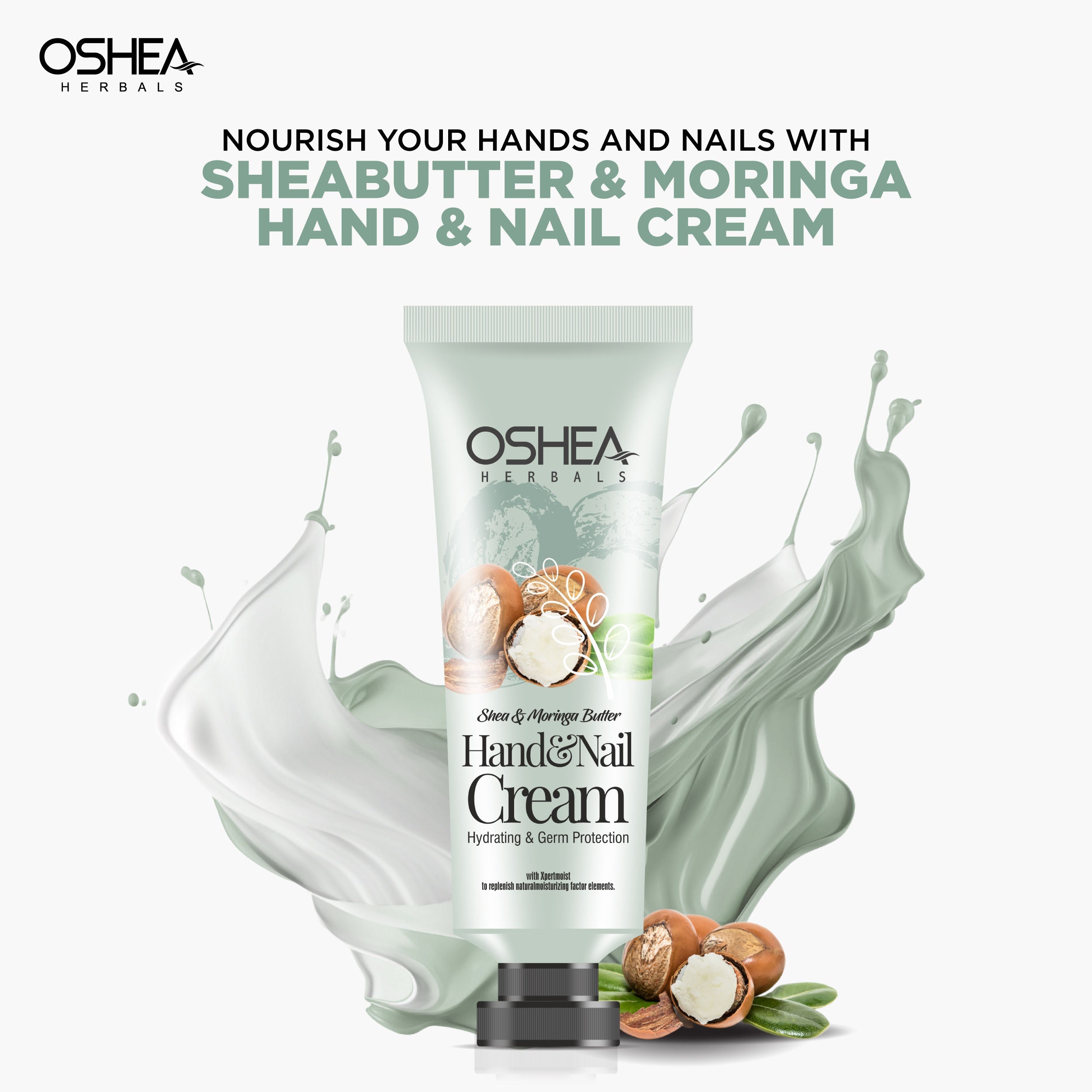 Oshea Herbals Shea & Moringa Butter Hand & Nail Cream