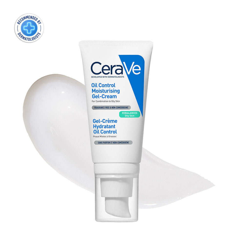 CeraVe Oil Control Gel-Cream Lightweight Moisturizer For Oily & Combination Skin With Shine Control