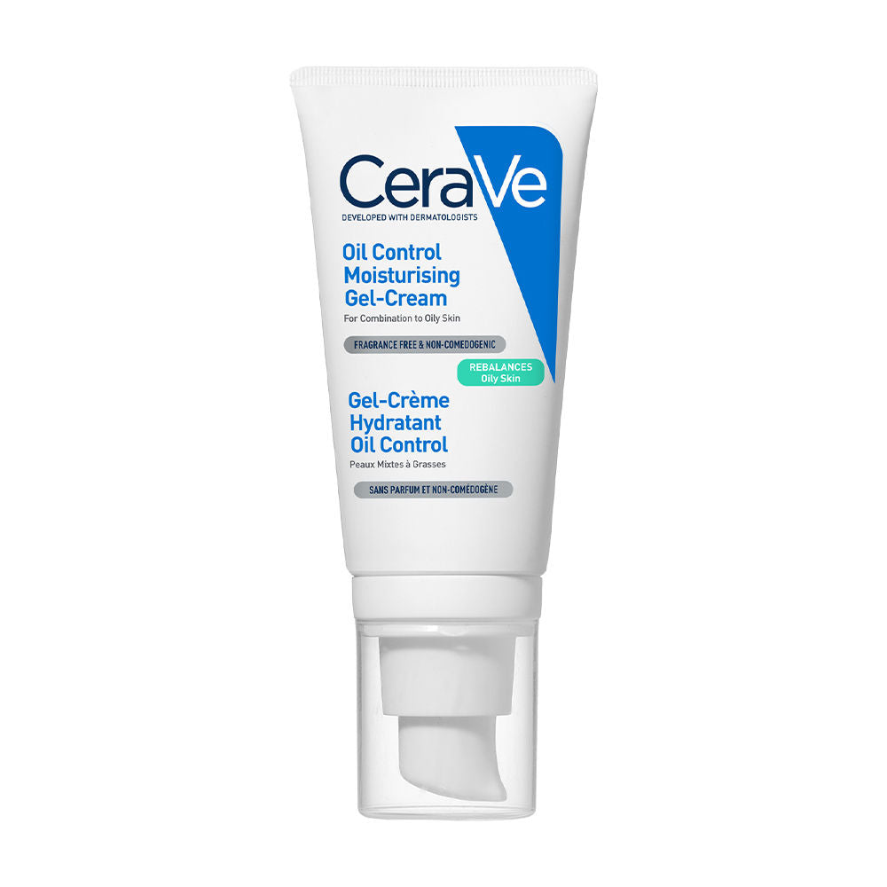 CeraVe Oil Control Gel-Cream Lightweight Moisturizer For Oily & Combination Skin With Shine Control
