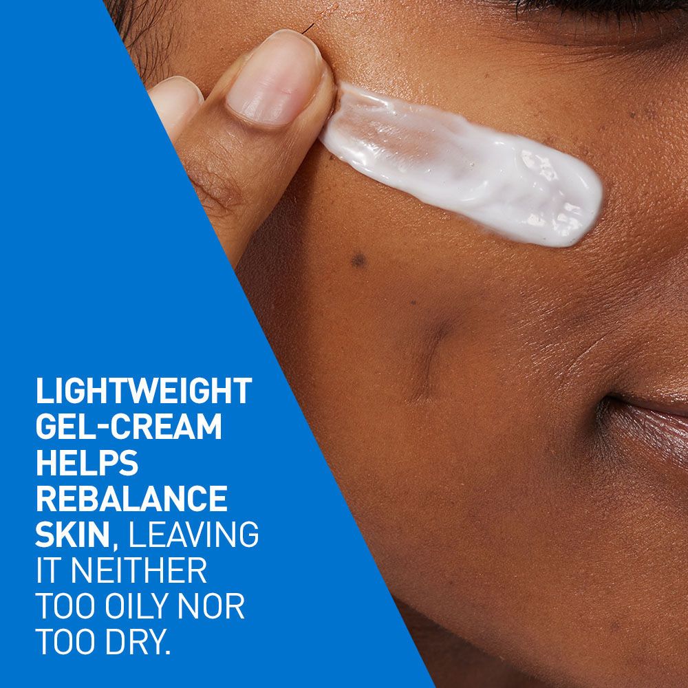 CeraVe Oil Control Gel-Cream Lightweight Moisturizer For Oily & Combination Skin With Shine Control