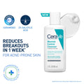CeraVe Blemish Control Cleanser With 2% Salicylic Acid & Niacinamide For Acne-Prone Skin