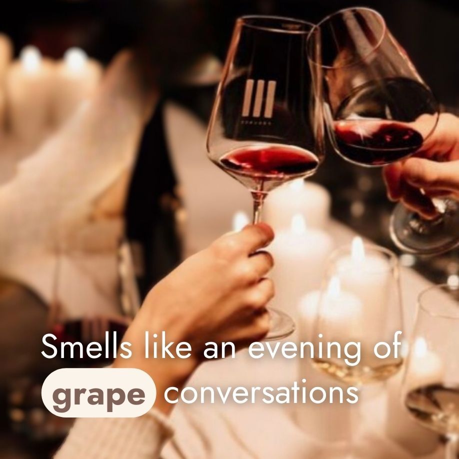 Uppeel Grape Intense Eau De Parfum Bold, Fruity & Spicy Unisex Evening Fragrance