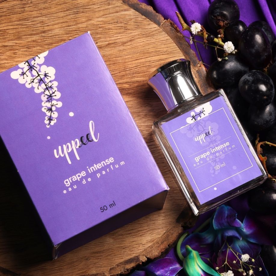 Uppeel Grape Intense Eau De Parfum Bold, Fruity & Spicy Unisex Evening Fragrance