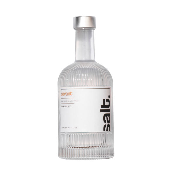 Salt. Oral Care Savant Gum Protection Mouthwash