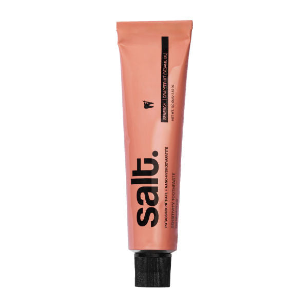 Salt. Oral Care Senergy Sensitivity Toothpaste