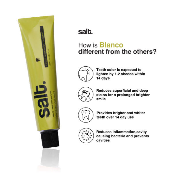 Salt. Oral Care Blanco Whitening Toothpaste