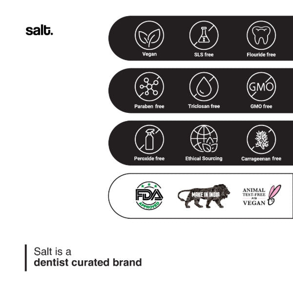 Salt. Oral Care Blanco Whitening Toothpaste