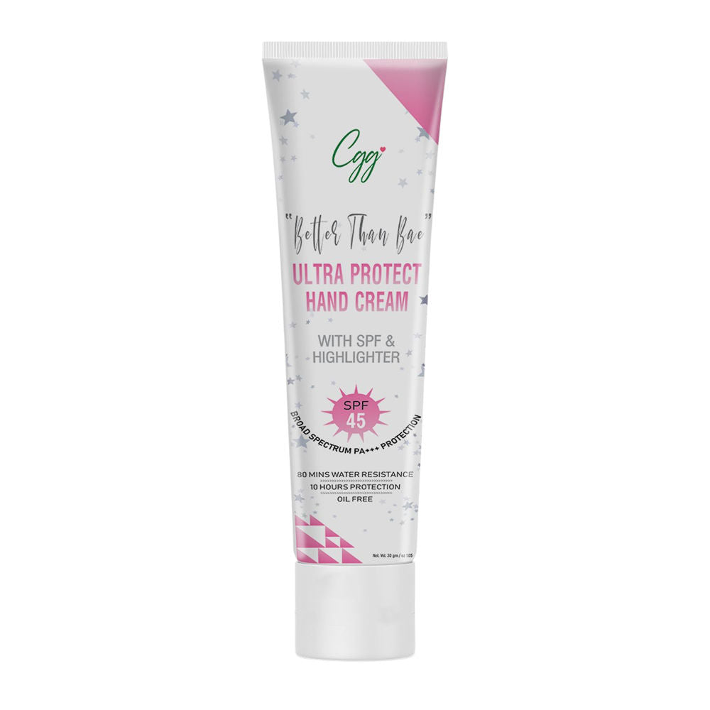 CGG Cosmetics Better than Bae Hand cream SPF 45 with highlighter PA+++ for all skin types