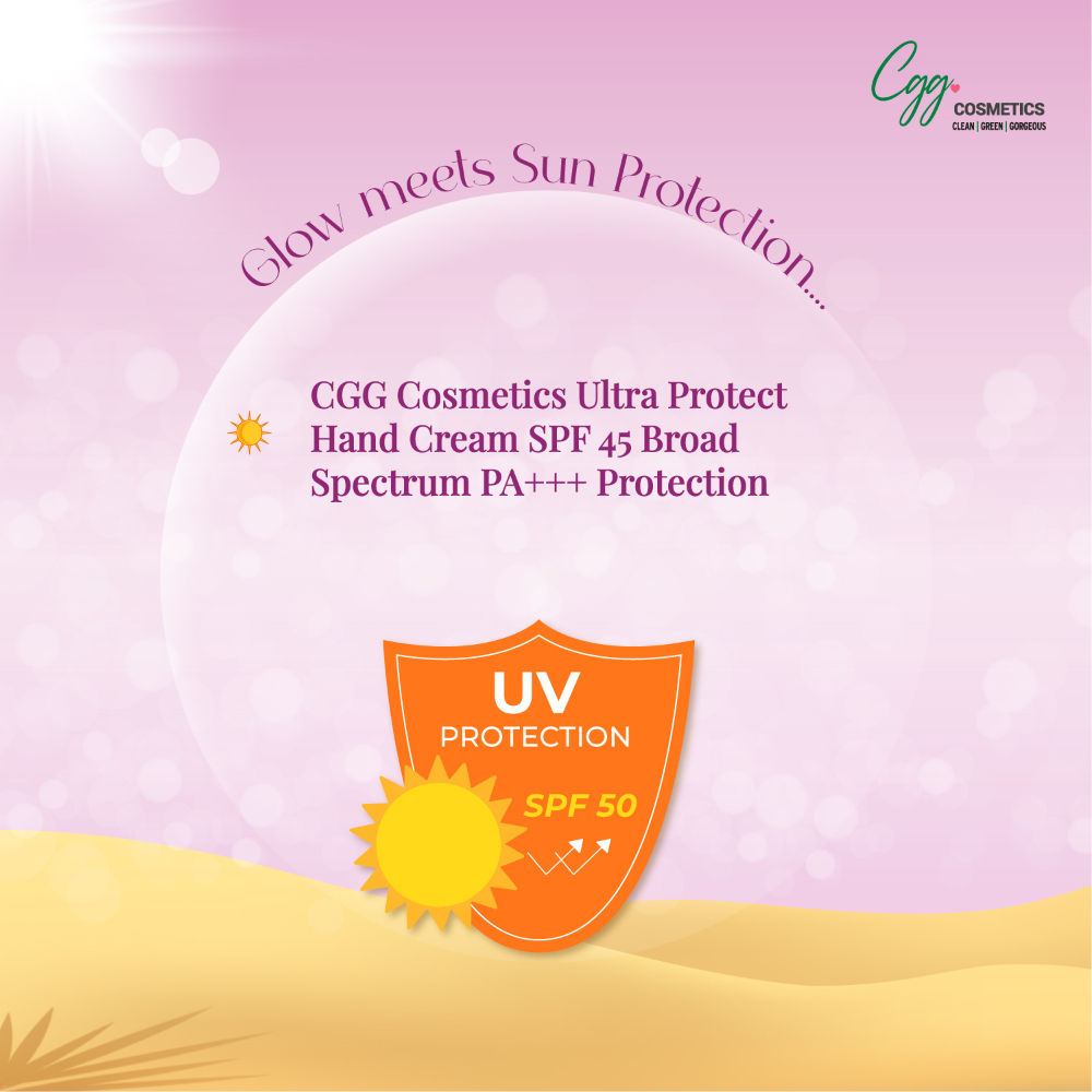 CGG Cosmetics Better than Bae Hand cream SPF 45 with highlighter PA+++ for all skin types