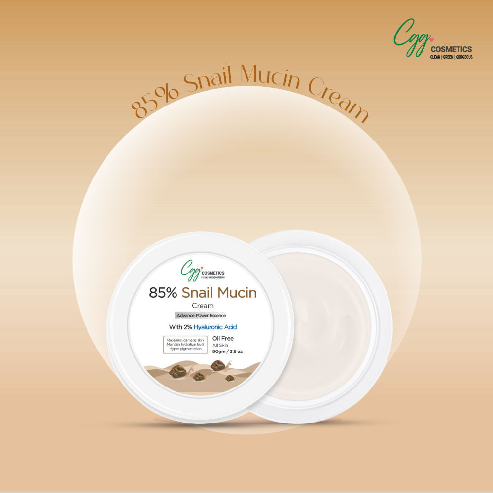 CGG Cosmetics slay with 85% Snail Mucin All In One Cream