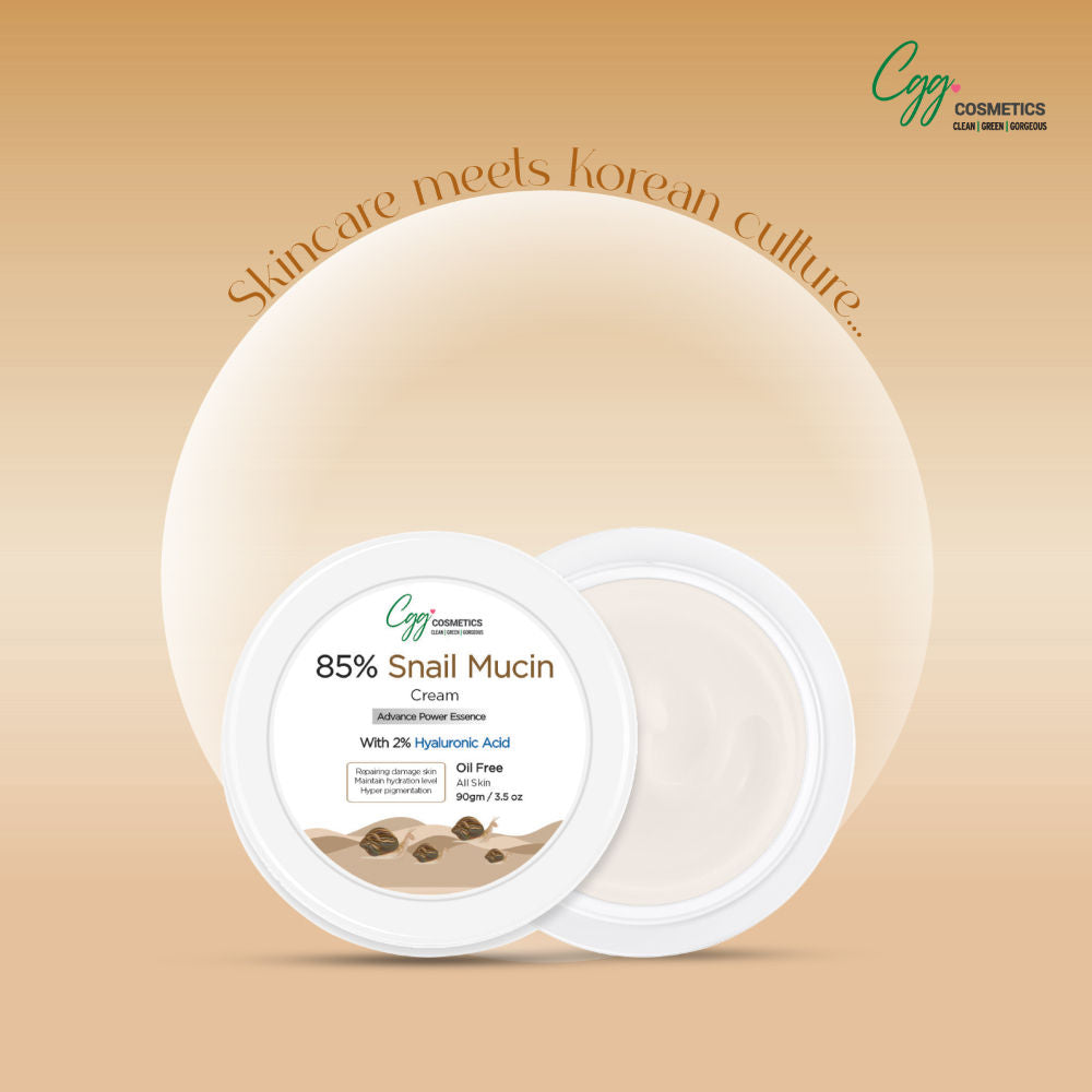 CGG Cosmetics slay with 85% Snail Mucin All In One Cream
