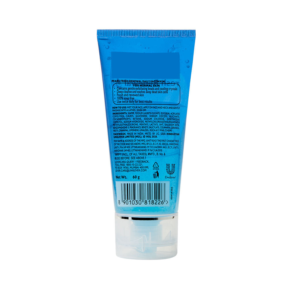 Pears Ultra Mild Facewash - Fresh Renewal