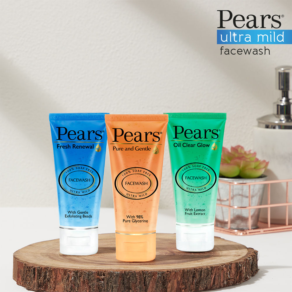 Pears Ultra Mild Facewash - Fresh Renewal