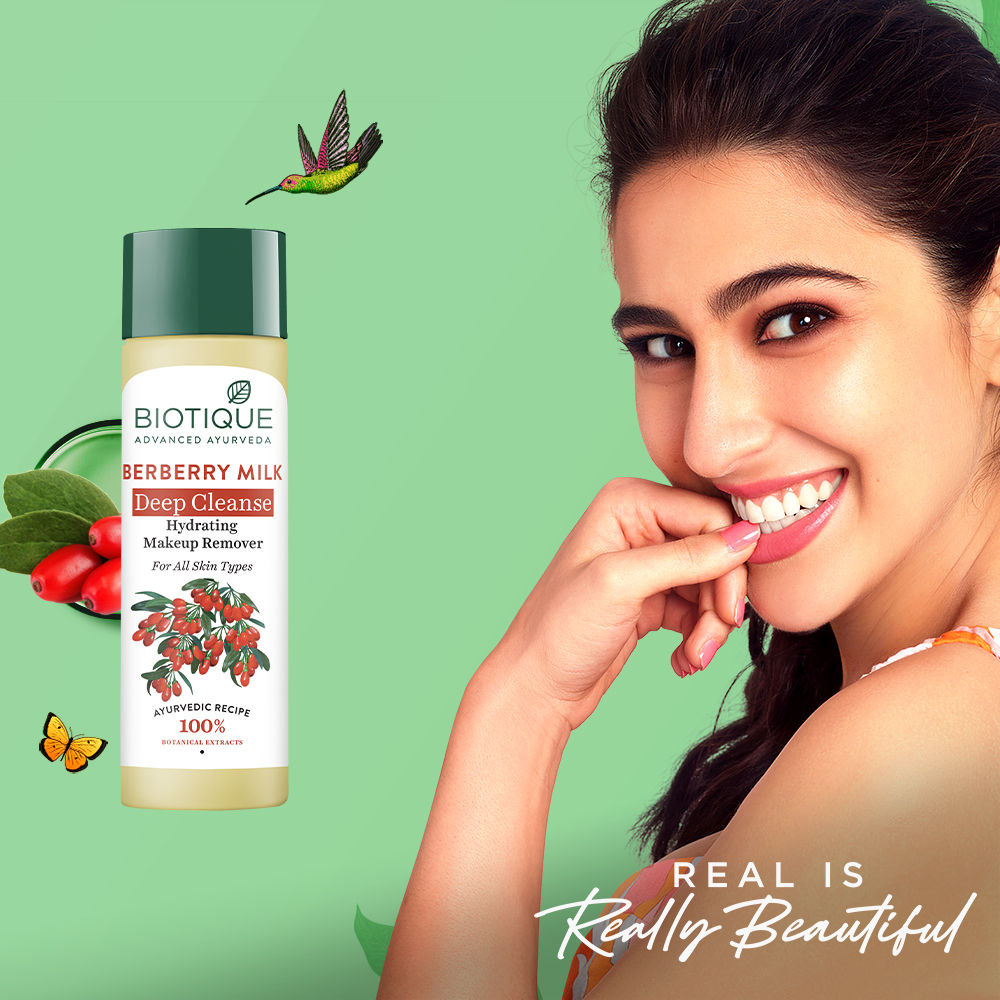 Biotique Berberry Milk Deep Cleanse Hydrating Makeup Remover