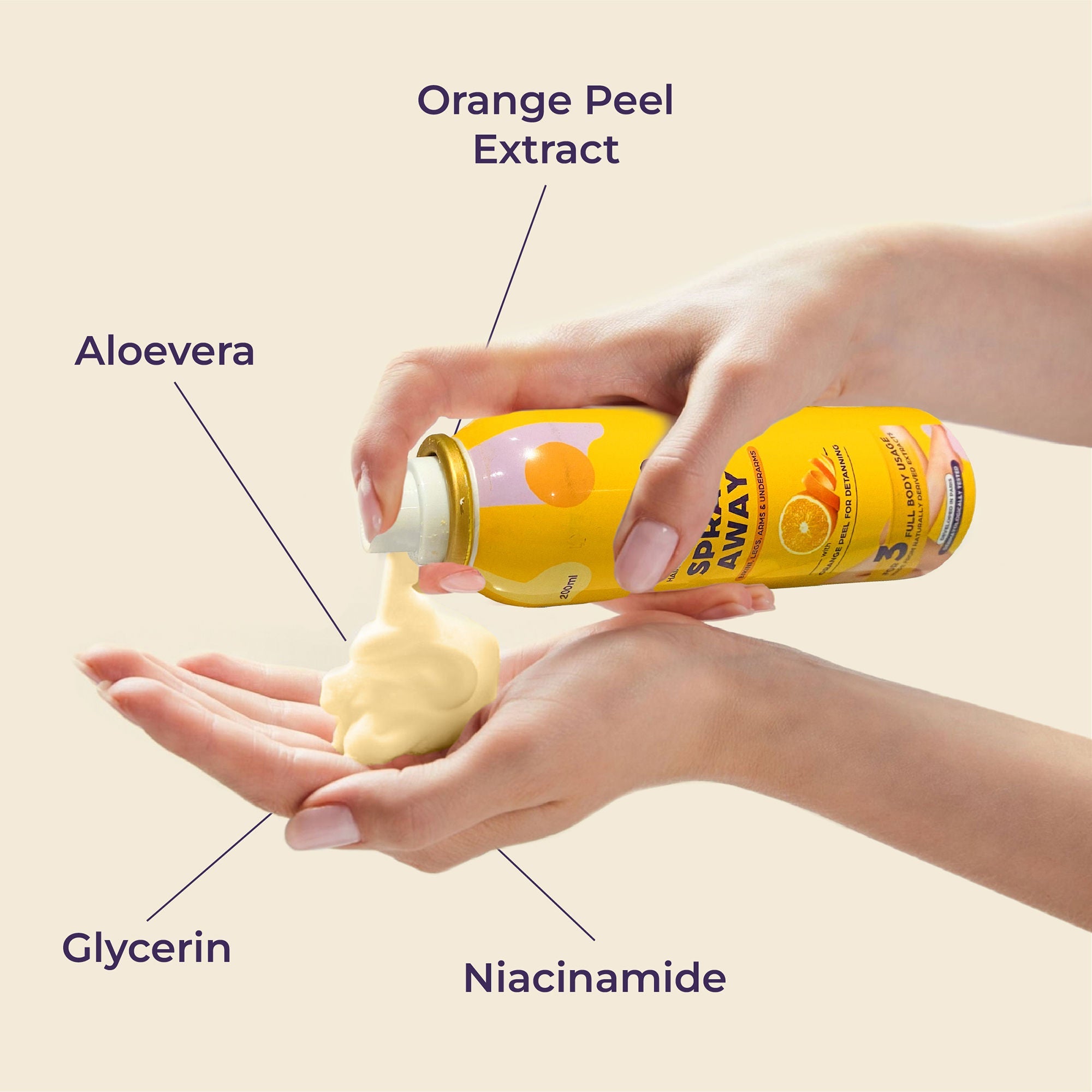 Sanfe Spray Away Hair Removal Spray
