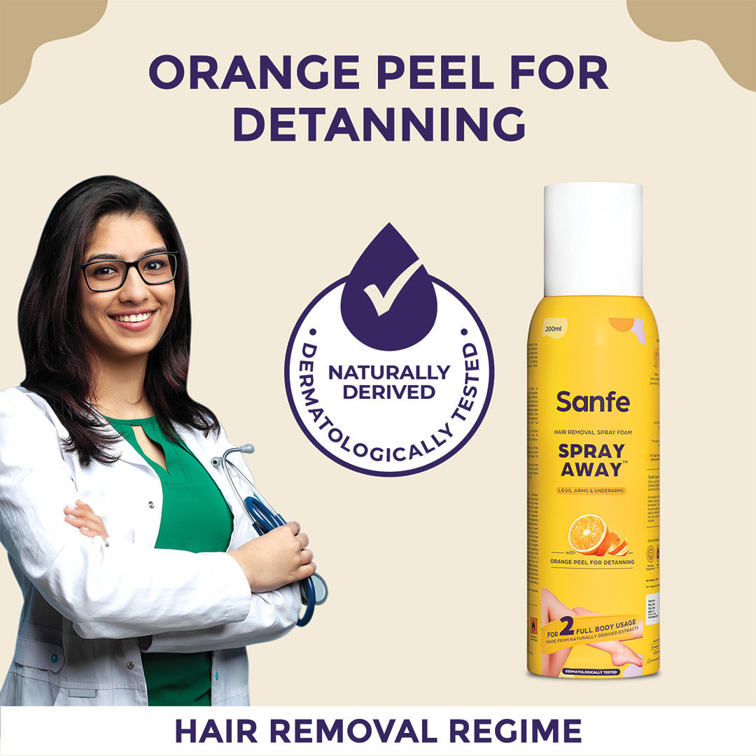 Sanfe Spray Away Hair Removal Spray