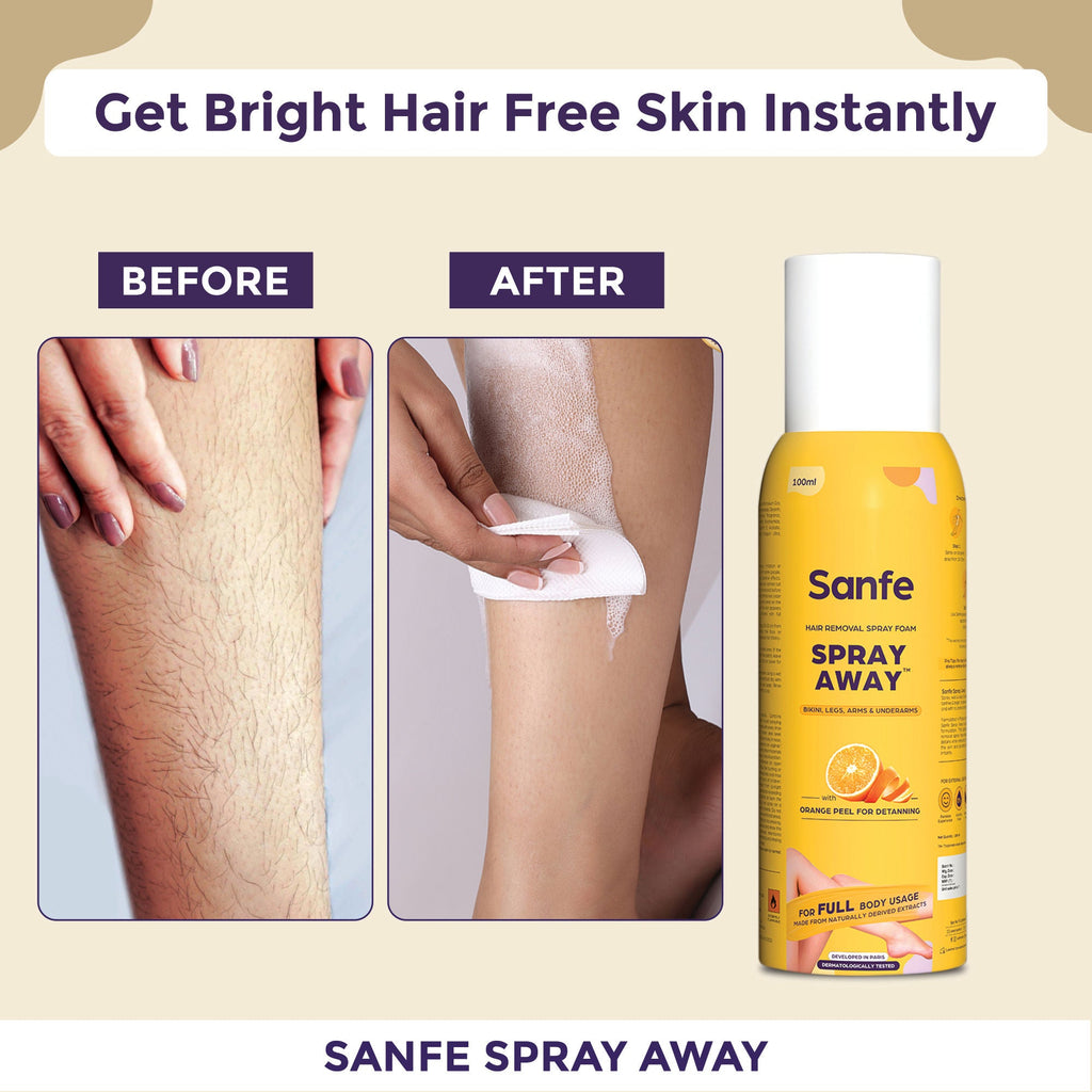 Sanfe Spray Away Hair Removal Spray