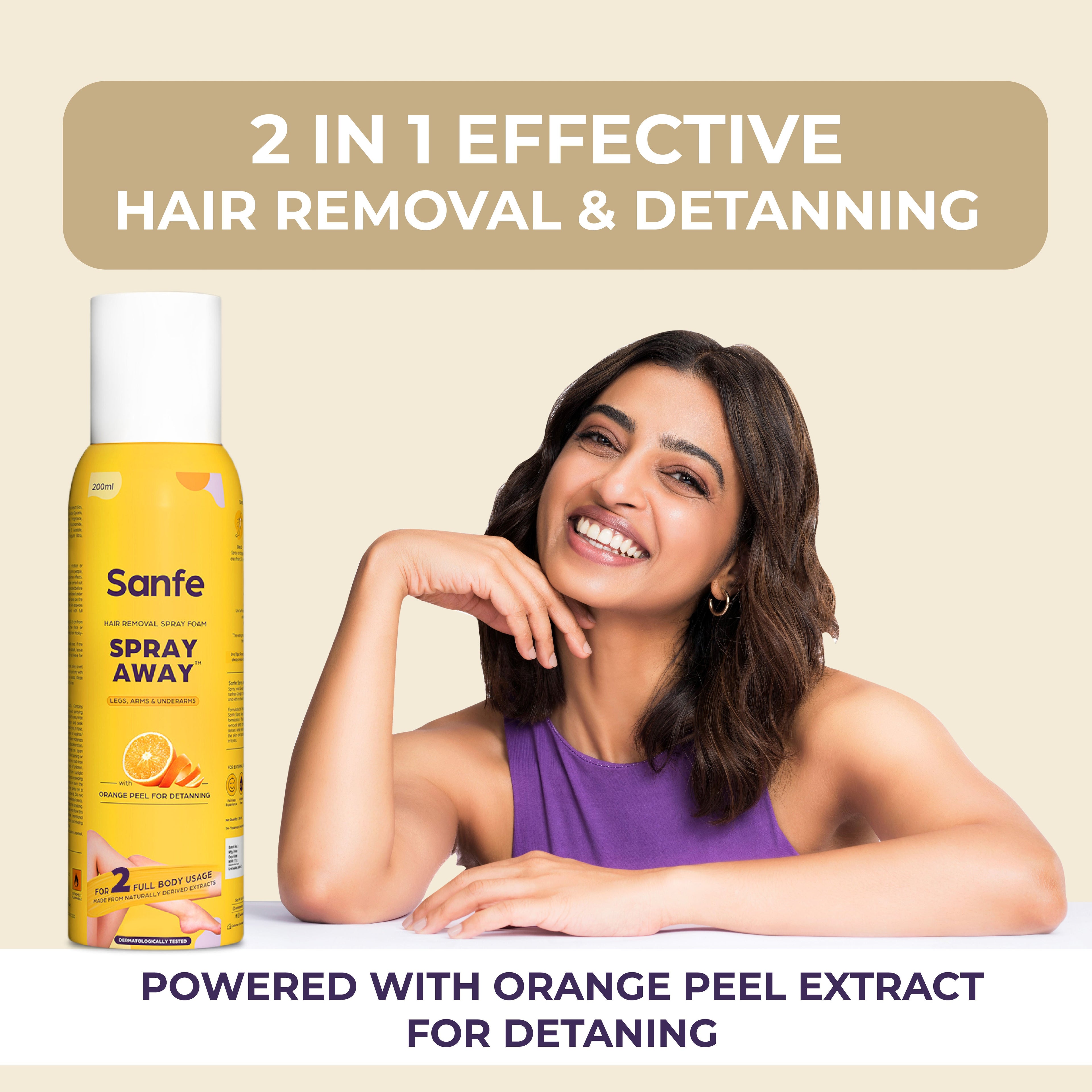 Sanfe Spray Away Hair Removal Spray