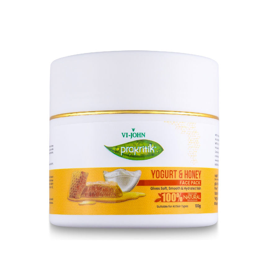 VI-JOHN Prakritik Yogurt & Honey Face Pack