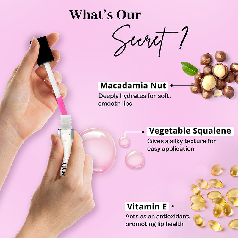 ENN Abracadabra pH Lip & Cheek Gloss Oil Color Changing, Hydrating & Non-Sticky Lip Gloss