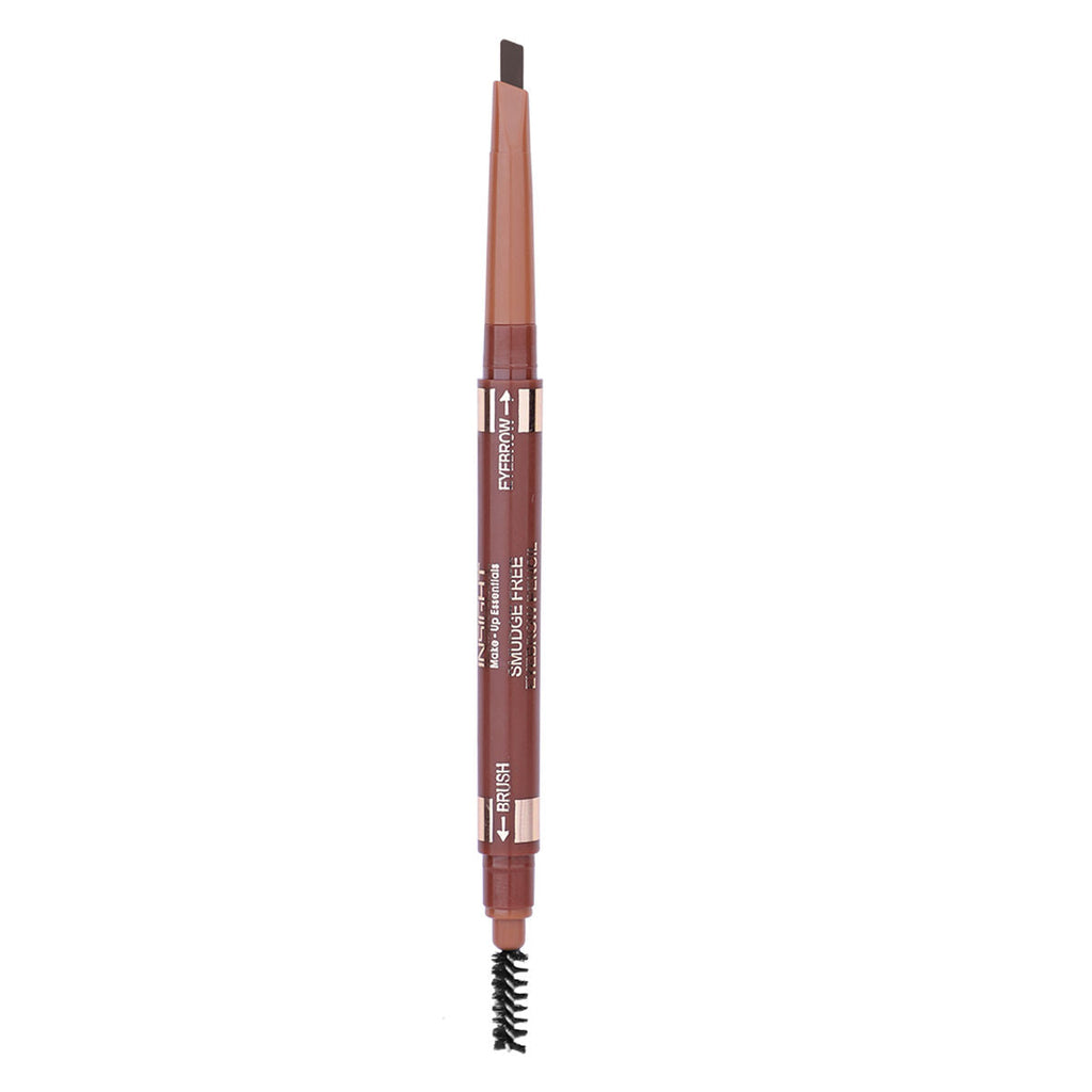 Insight Cosmetics Smudge Free Eyebrow Pencil, 2 In1 Define & Blend,12hrs Long Lasting