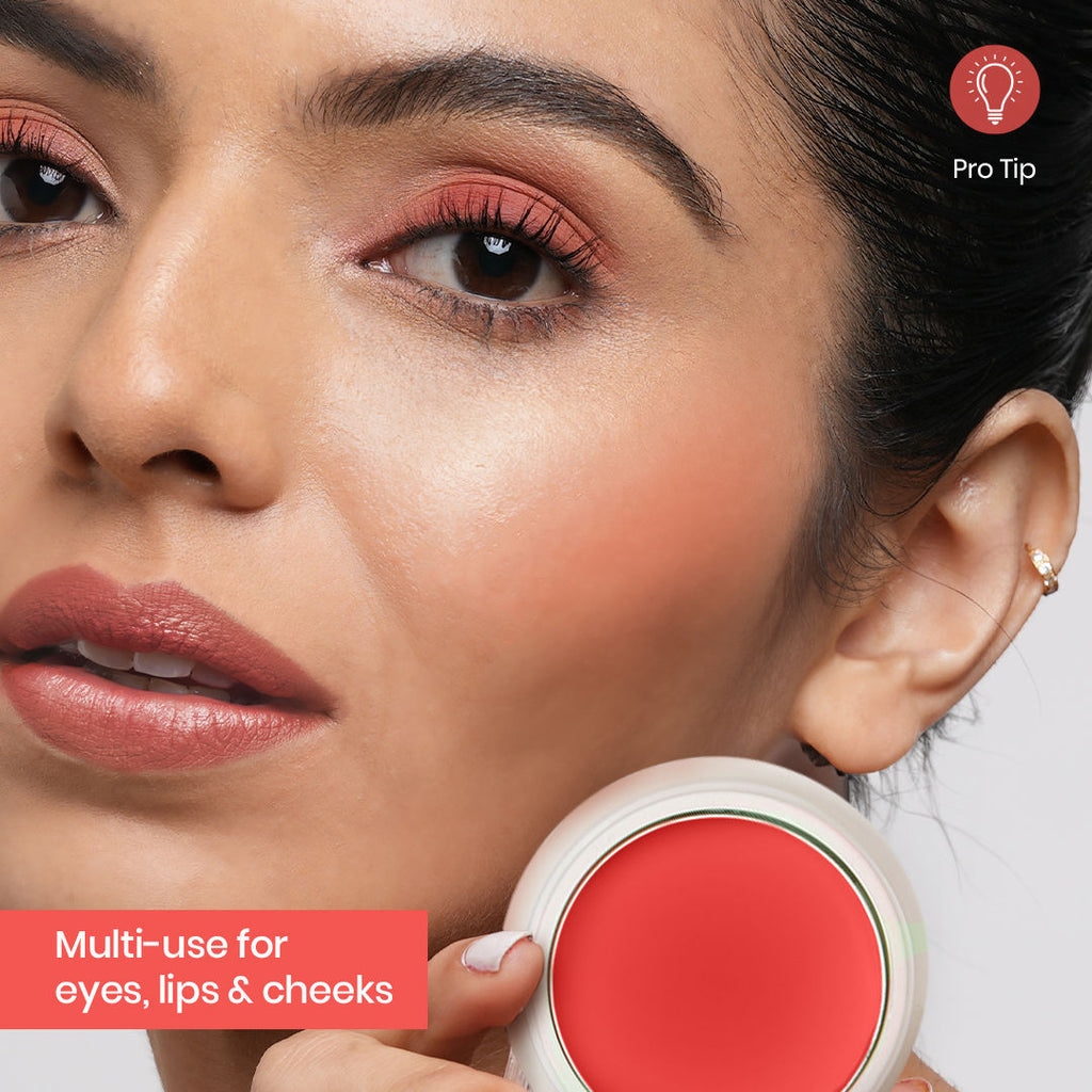 Insight Cosmetics Blusher With Vitamin E, Multi Use Super Pigmented, Dewy Finish