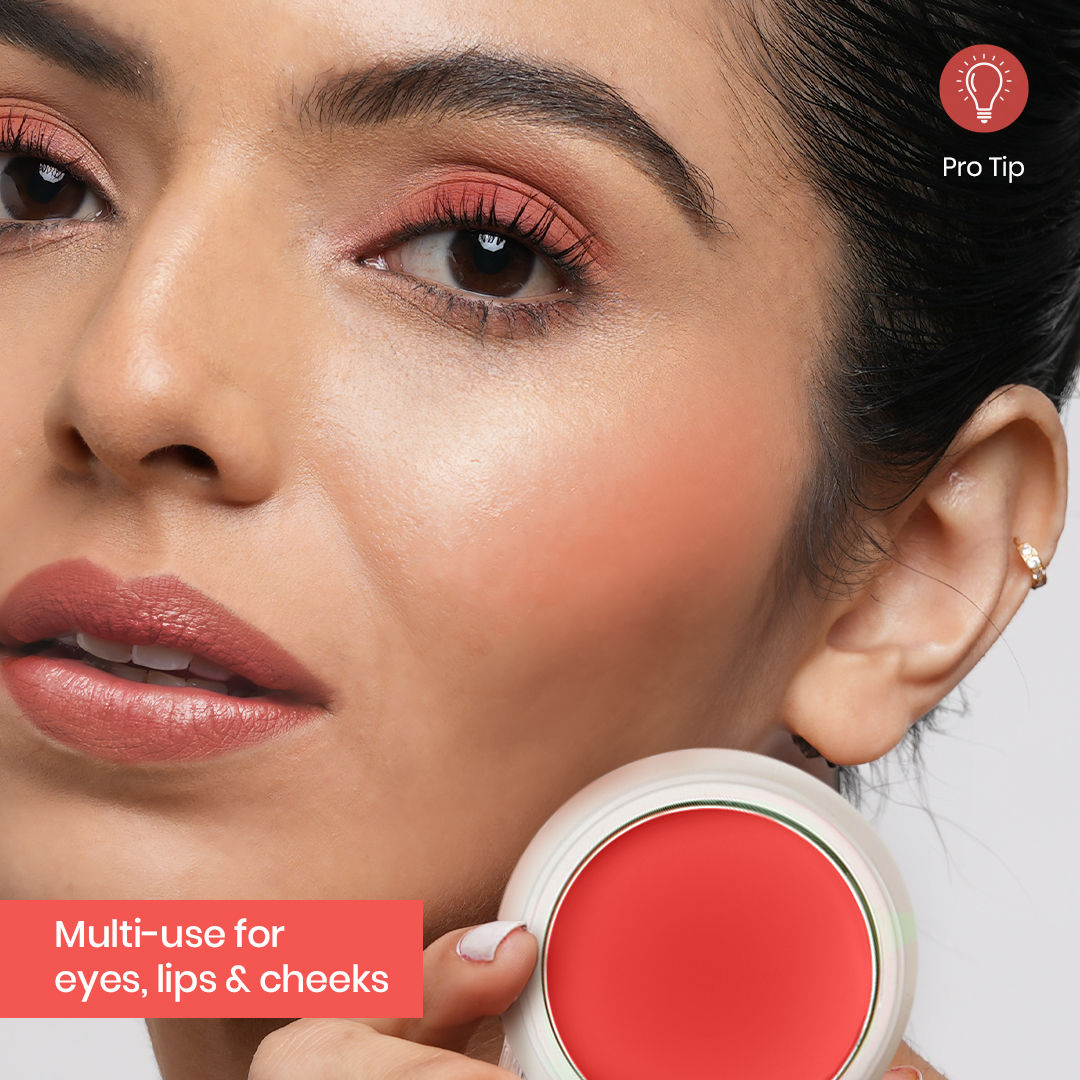 Insight Cosmetics Blusher With Vitamin E, Multi Use Super Pigmented, Dewy Finish